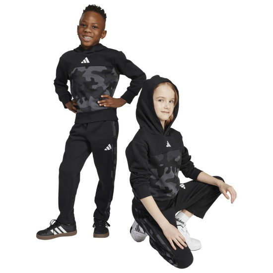 Adidas Παιδικές φόρμες σετ Seasonal Essentials Camo Fleece Jogger Set